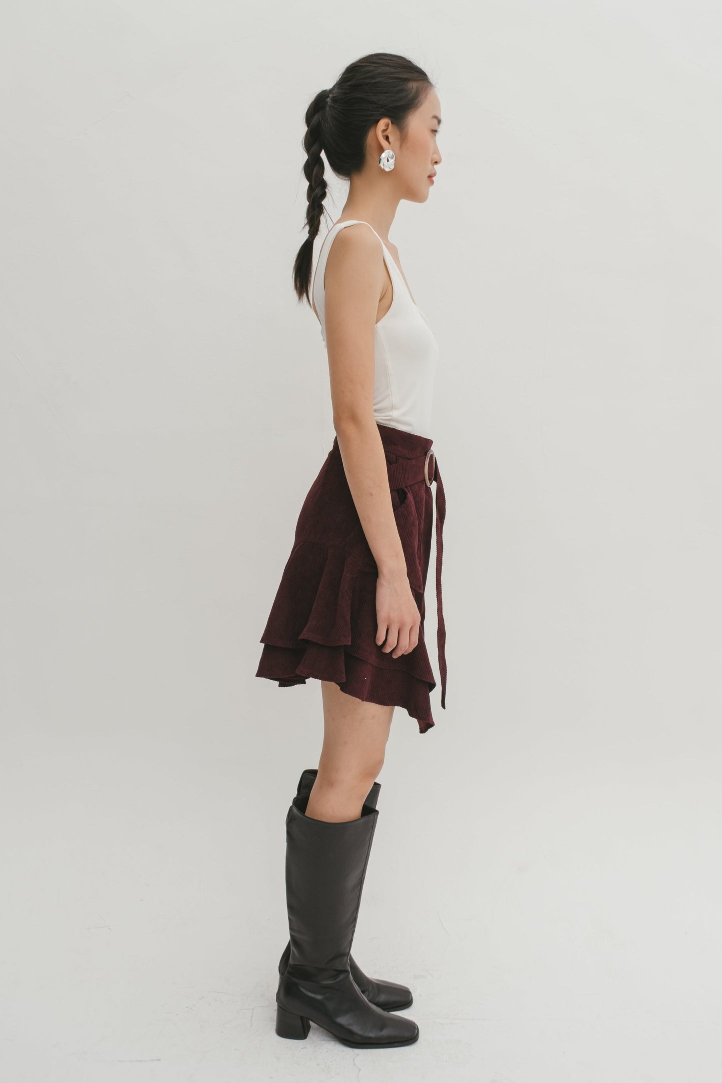 Ripple Ruffle Skort