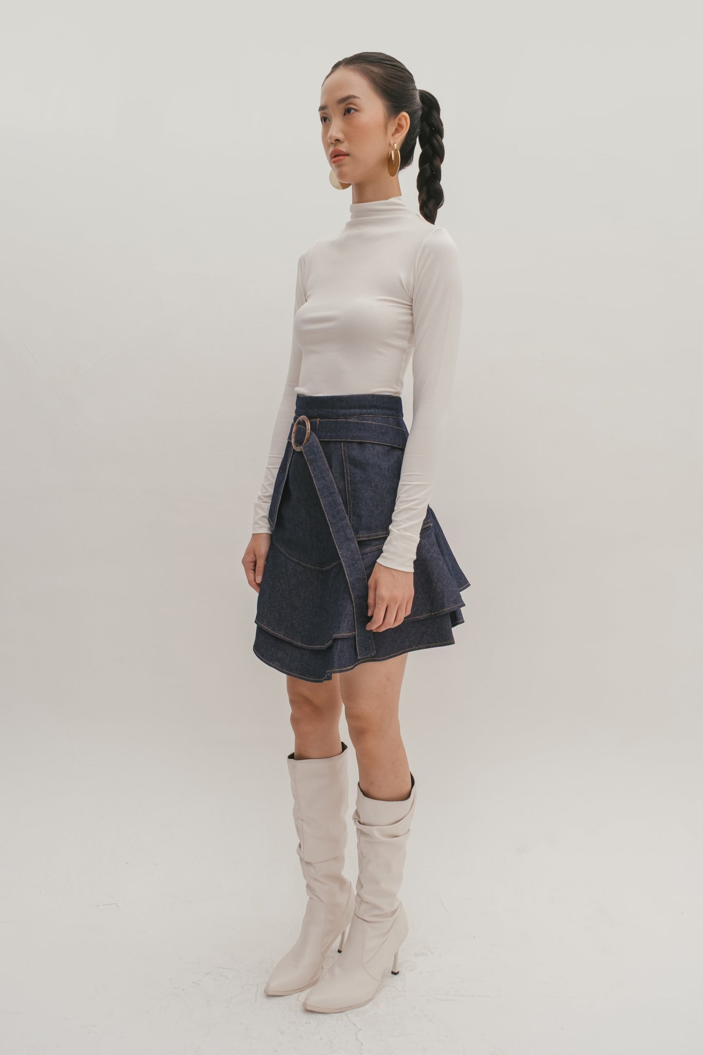 Ripple Ruffle Skort