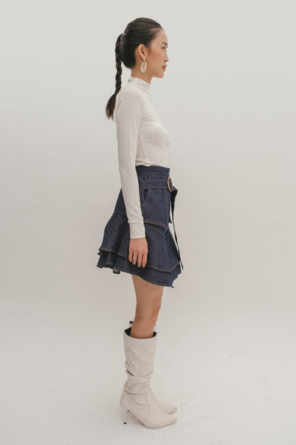 Ripple Ruffle Skort