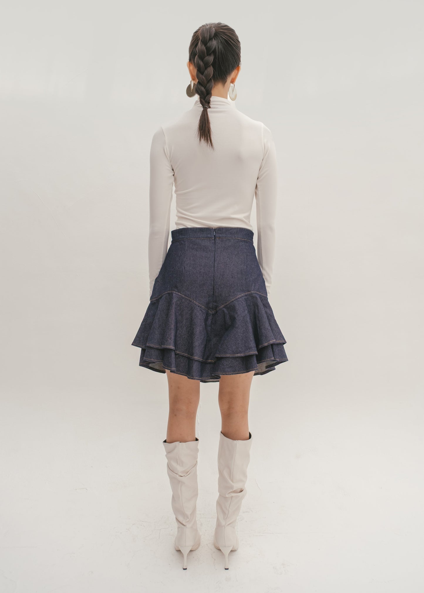 Ripple Ruffle Skort