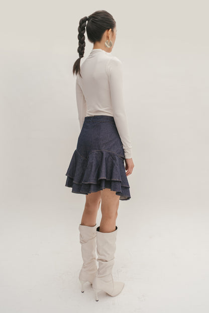Ripple Ruffle Skort
