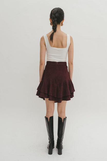 Ripple Ruffle Skort