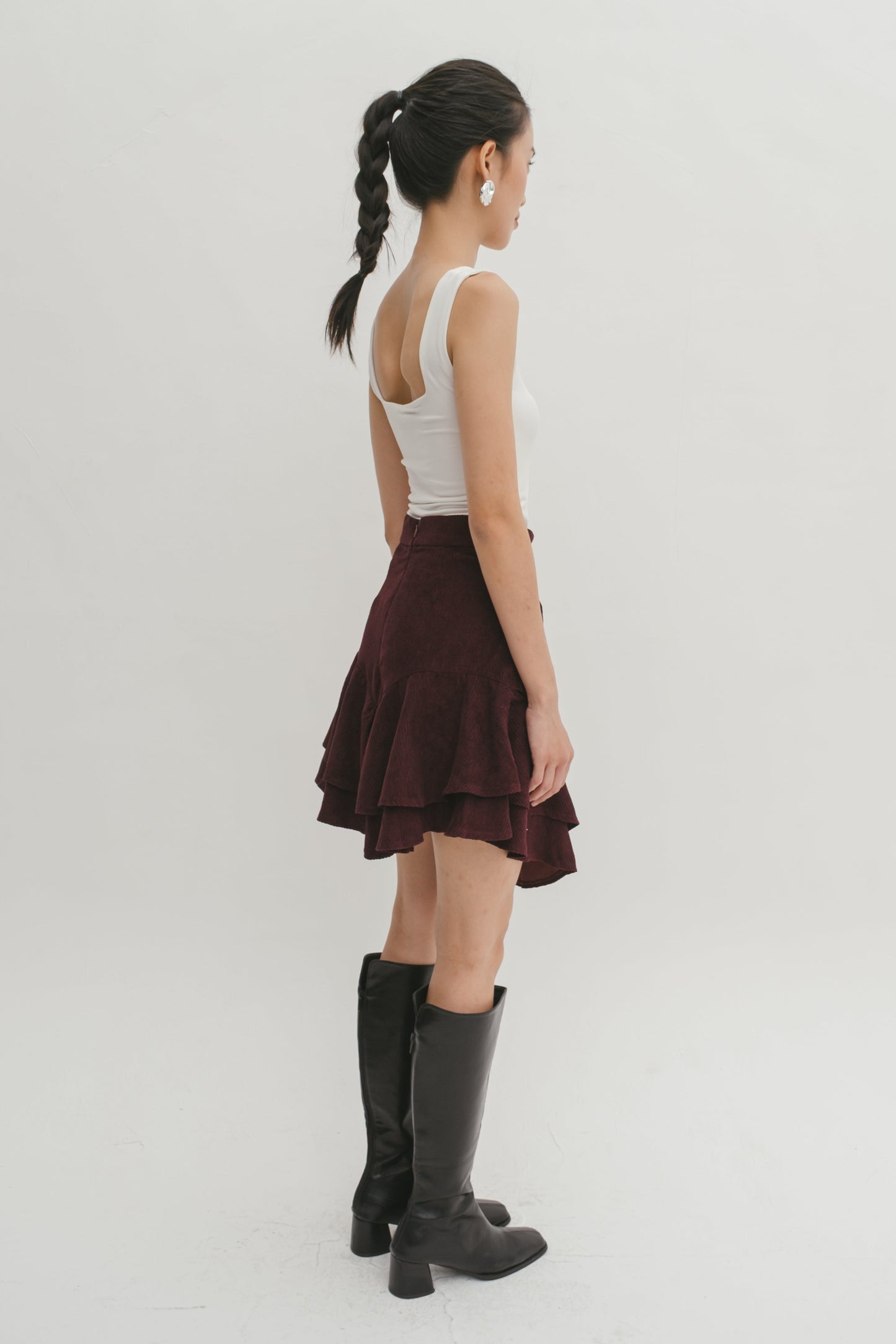 Ripple Ruffle Skort