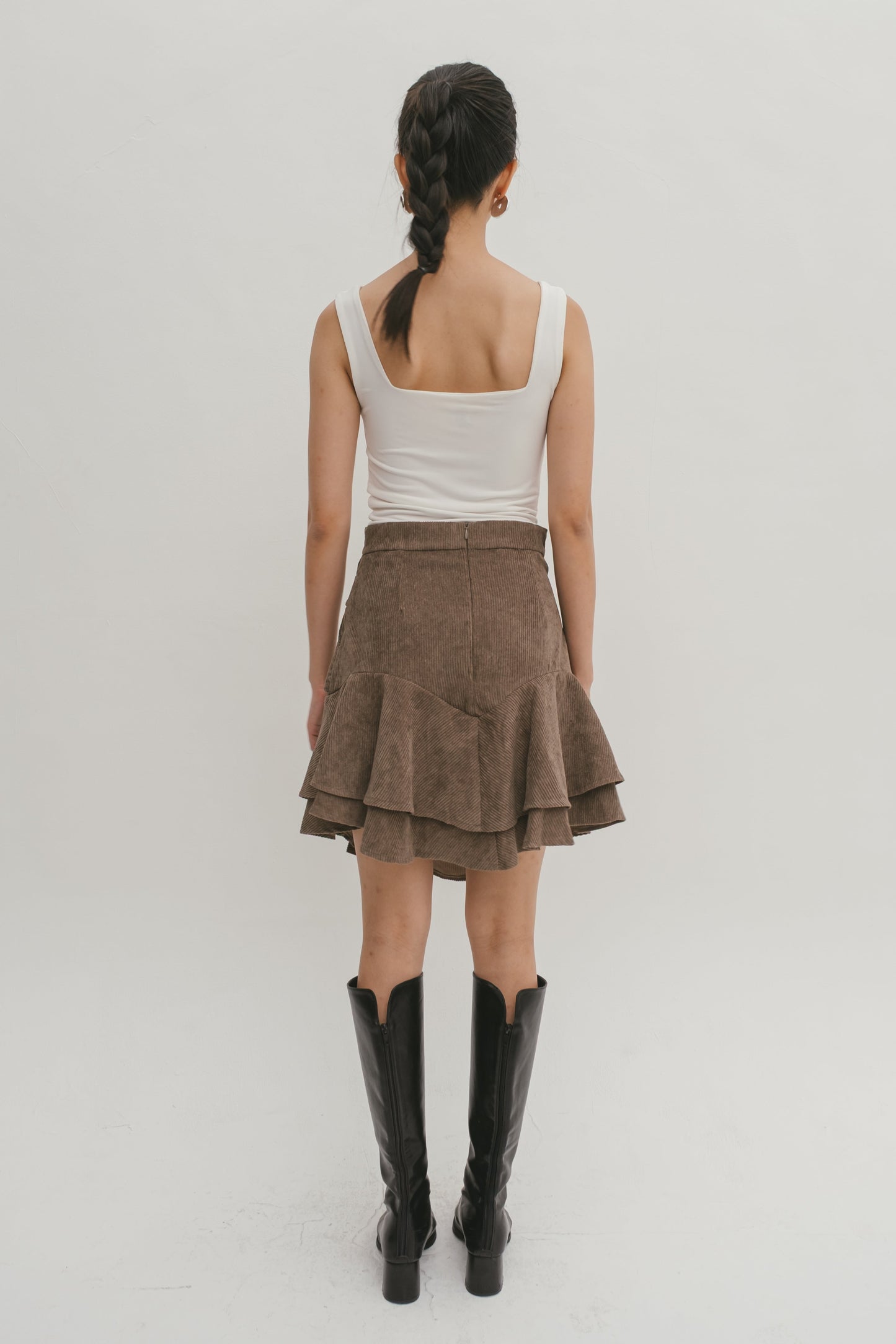 Ripple Ruffle Skort