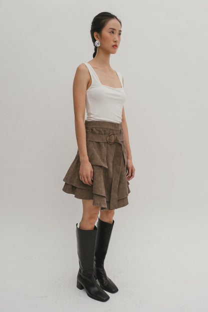 Ripple Ruffle Skort