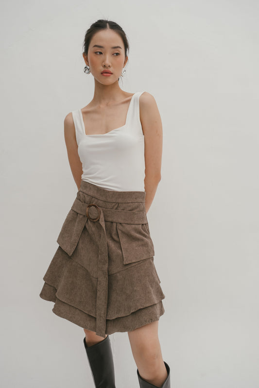 Ripple Ruffle Skort