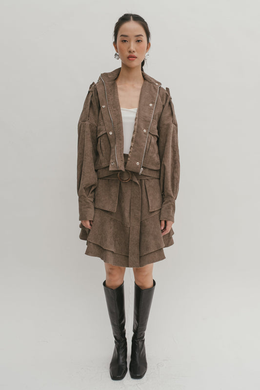 Verve Cropped Utility Jacket